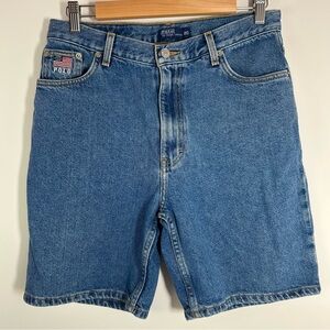 Polo by Ralph Lauren Women's Blue Denim Shorts